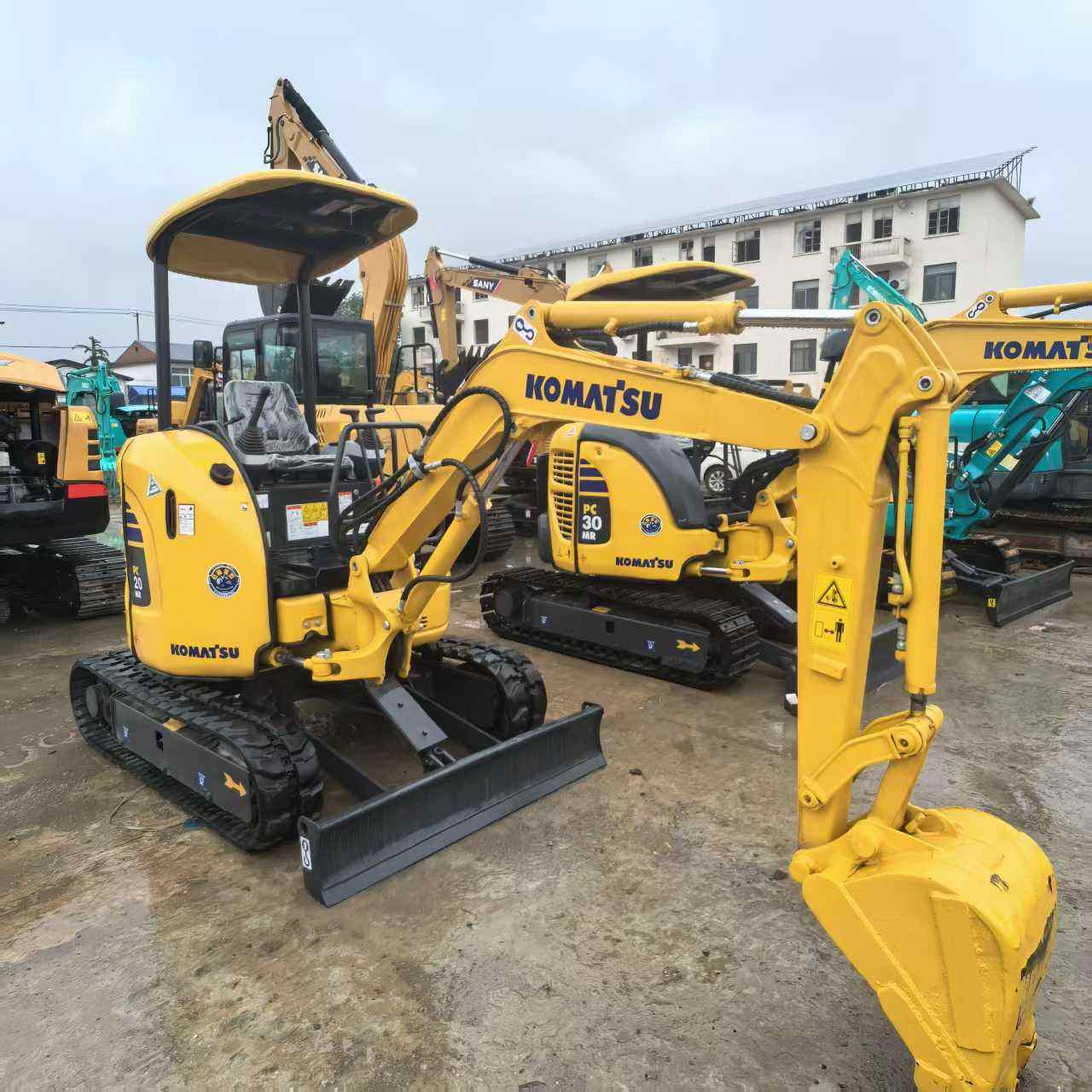 Komatsu PC20MR Used Excavator Supplier Komatsu PC20MR Used Excavator Supplier
