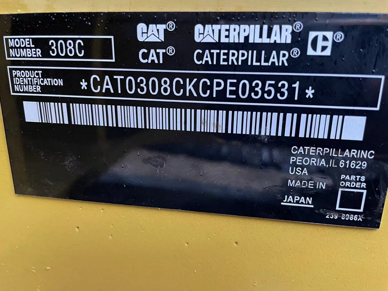 CAT 308C used excavator CAT 308C used excavator