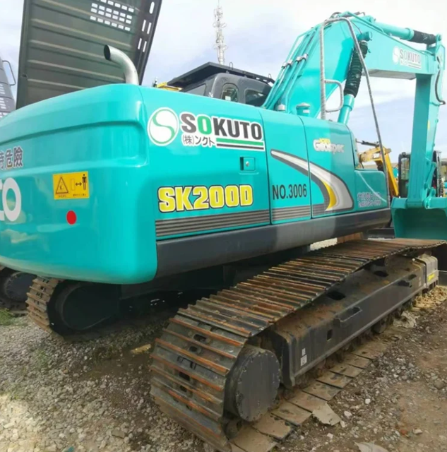 Kobelco SK200D Used Excavator Supplier Kobelco SK200D Used Excavator Supplier