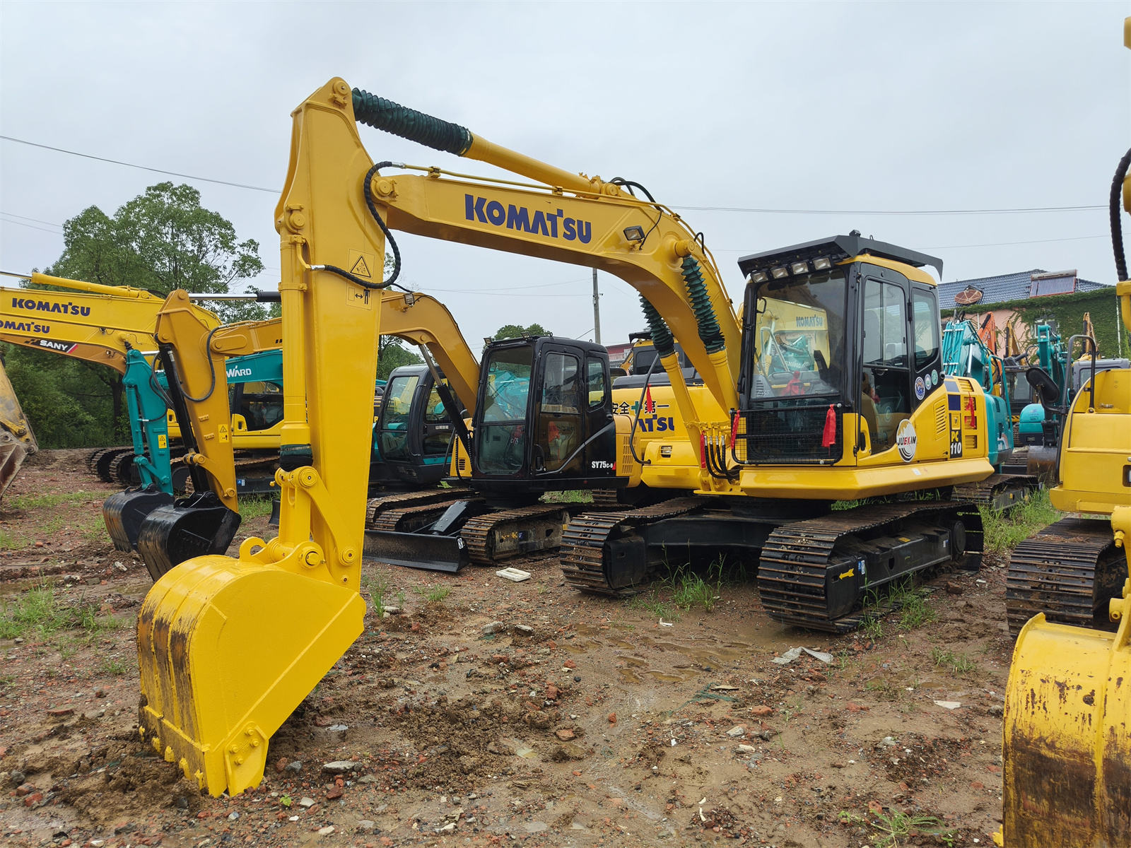 Komatsu PC110 Used Excavator Supplier Komatsu PC110 Used Excavator Supplier