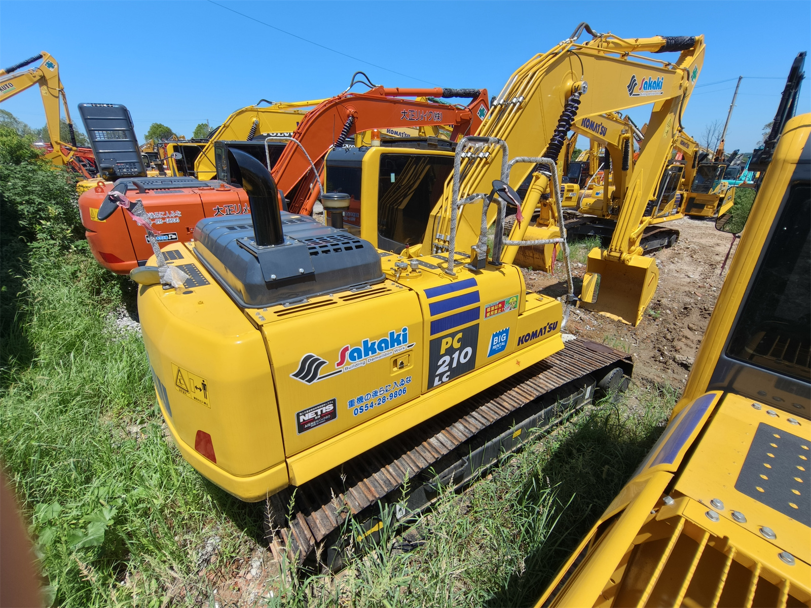 Komatsu PC210LC Used Excavator Supplier Komatsu PC210LC Used Excavator Supplier