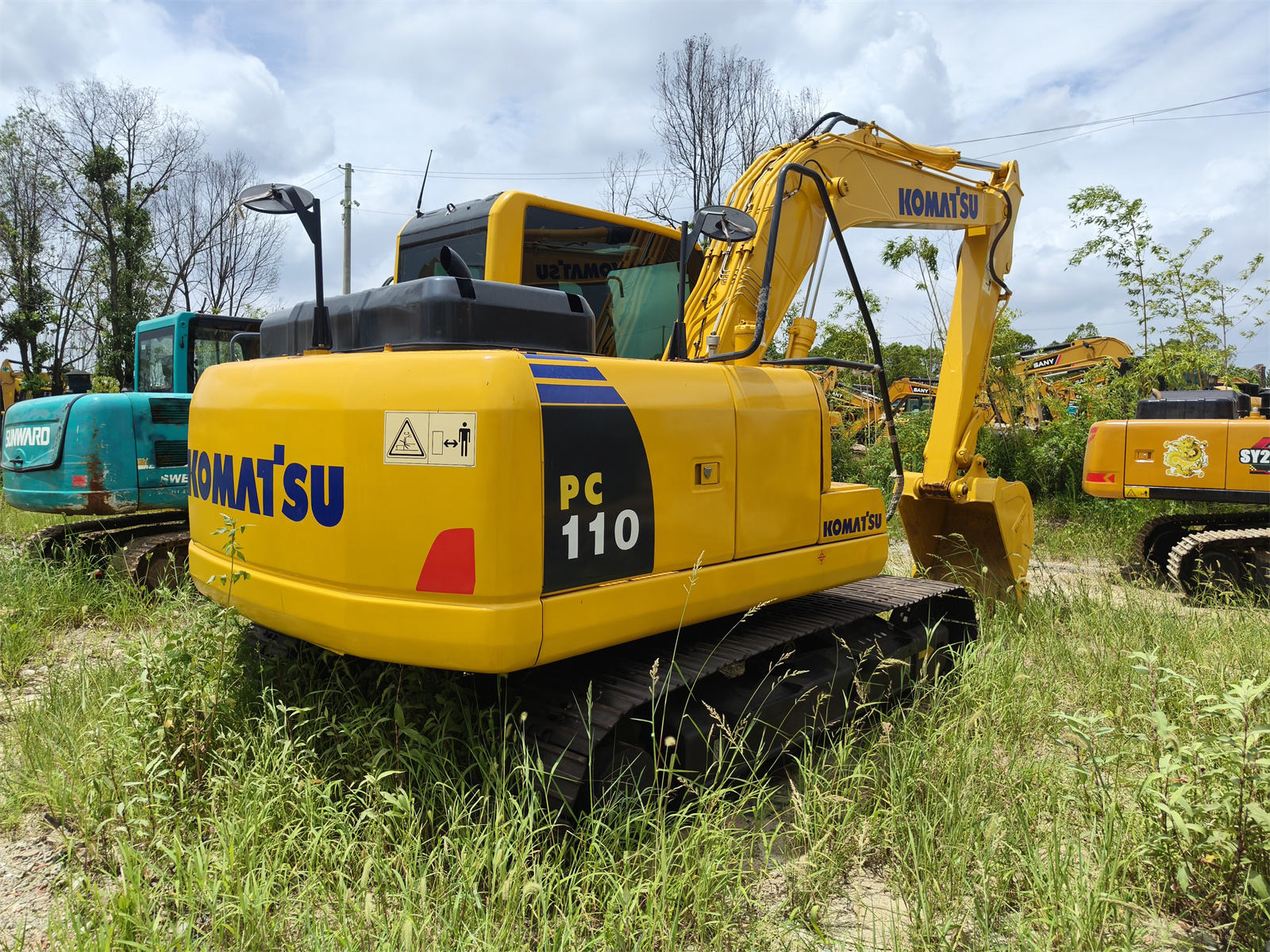 Komatsu PC110 Used Excavator Supplier Komatsu PC110 Used Excavator Supplier