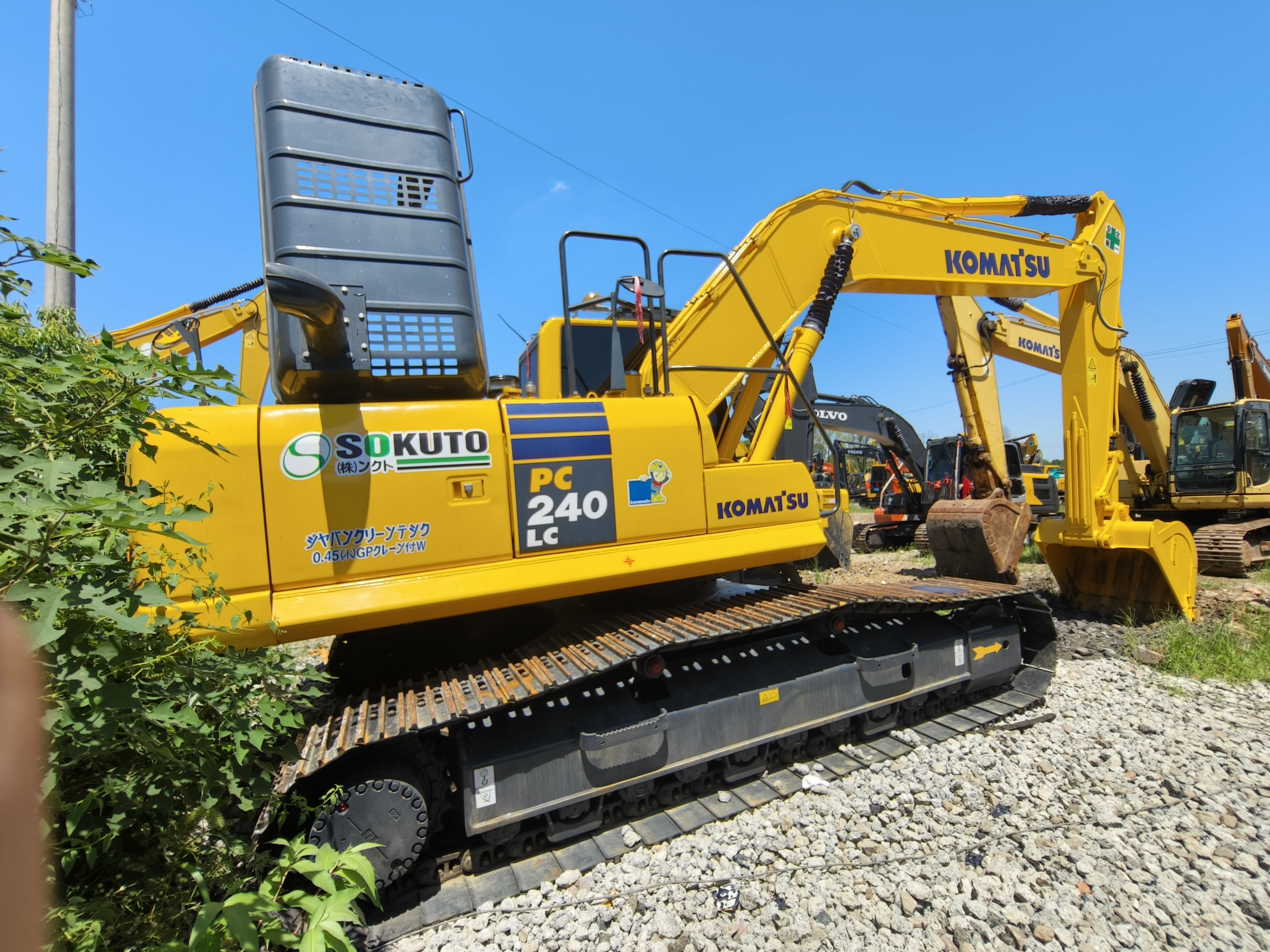 Komatsu PC240LC Used Excavator Supplier Komatsu PC240LC Used Excavator Supplier
