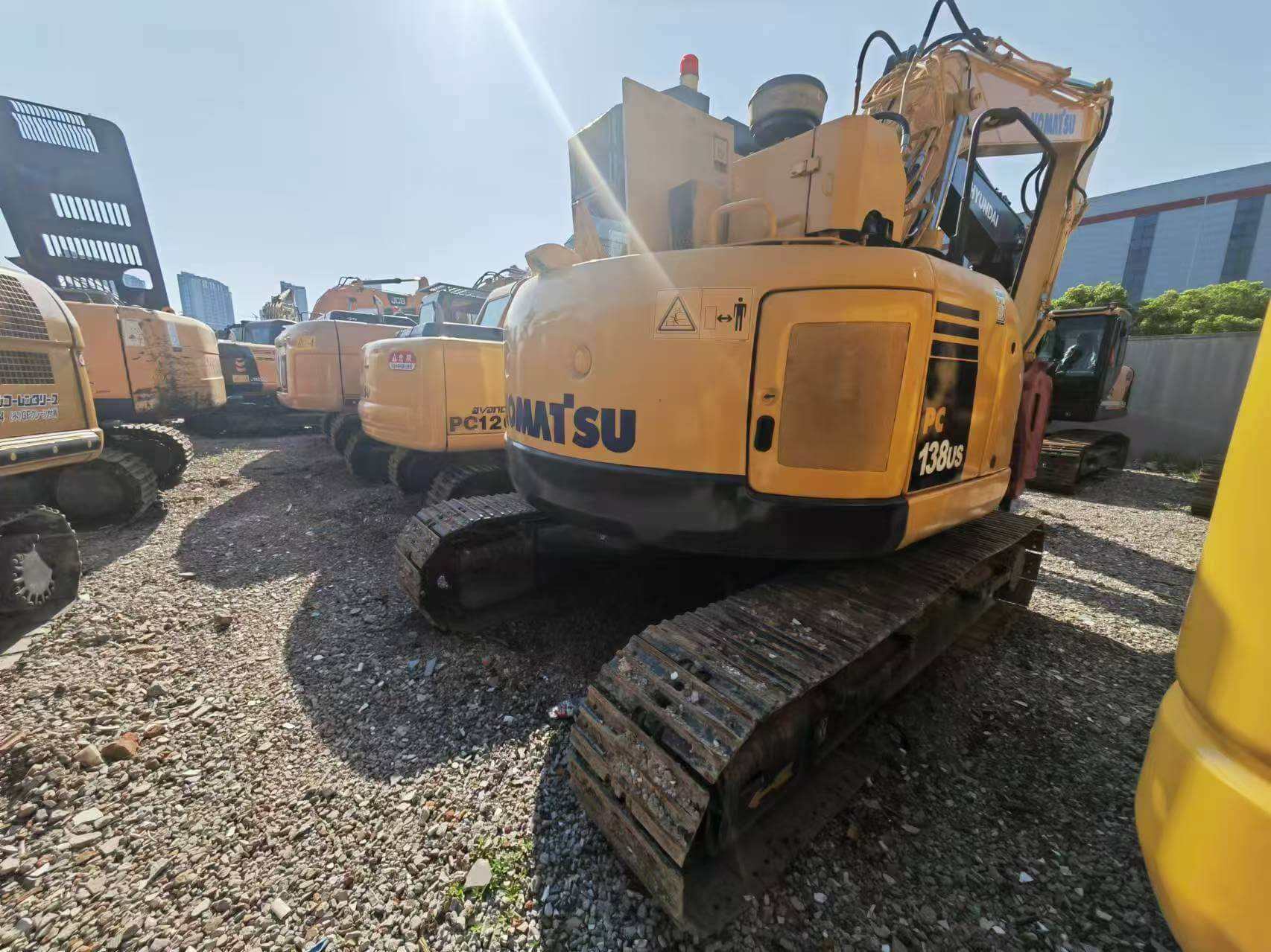 Komatsu PC138US Used Excavator Supplier Komatsu PC138US Used Excavator Supplier