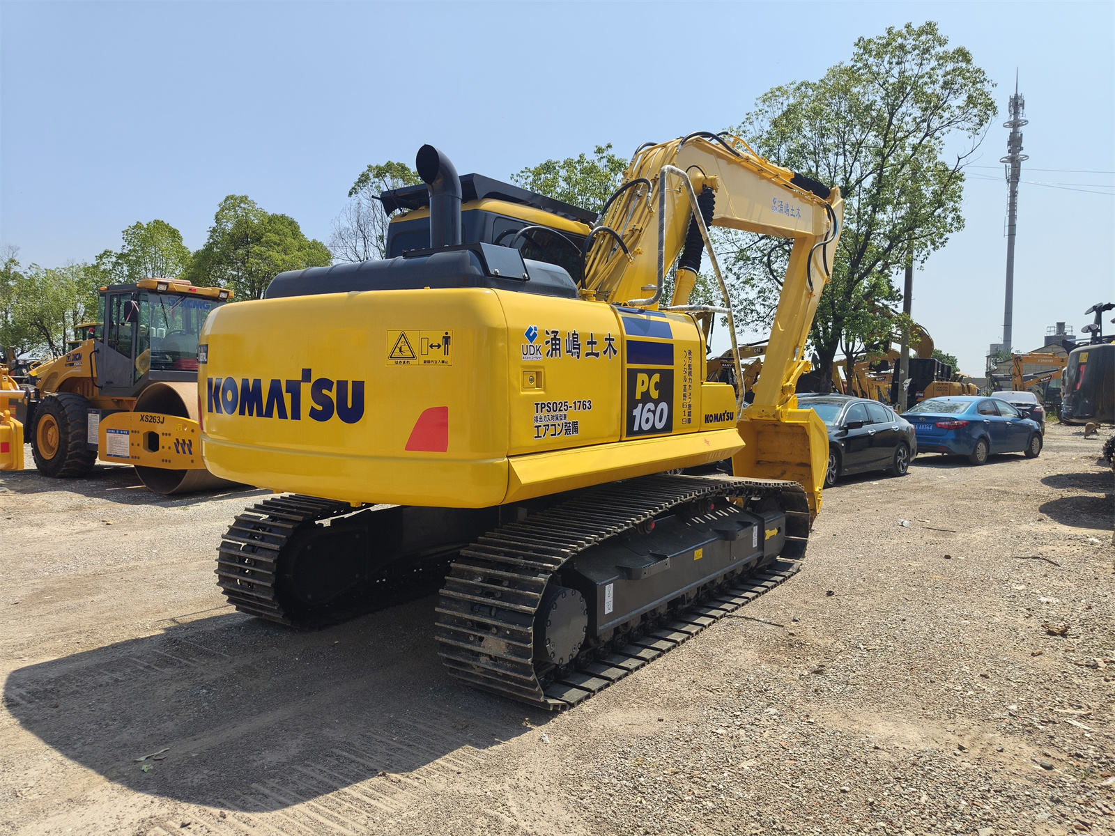 Komatsu PC160 Used Excavator Supplier Komatsu PC160 Used Excavator Supplier
