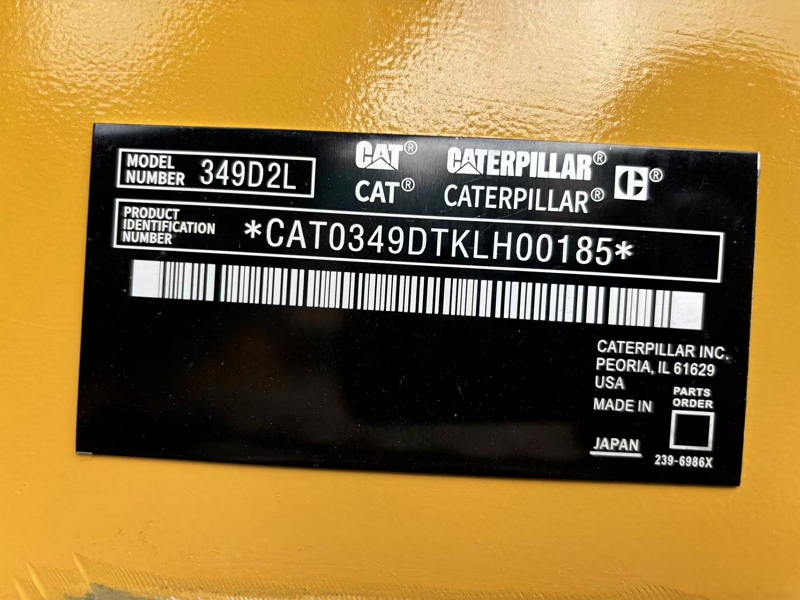Cat 349D used excavator Cat 349D used excavator