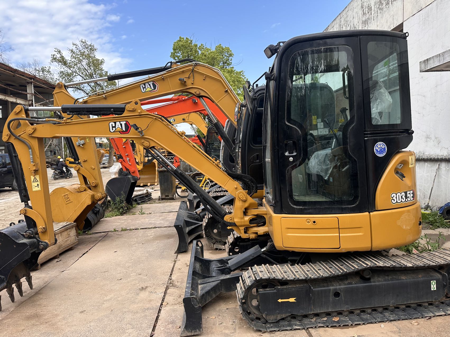 Caterpillar 303.5E Used Excavator Supplier Caterpillar 303.5E Used Excavator Supplier