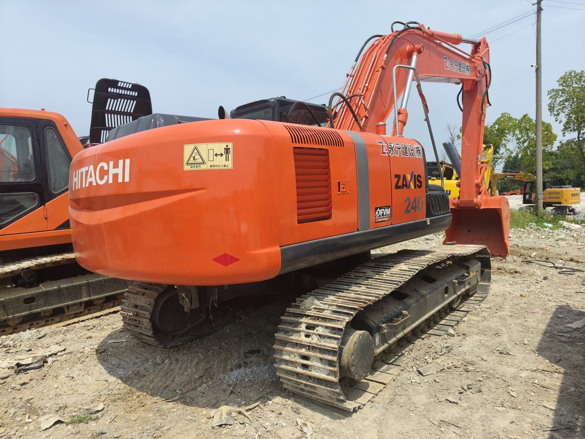 Hitachi ZAXIS 240 Used Excavator Supplier Hitachi ZAXIS 240 Used Excavator Supplier