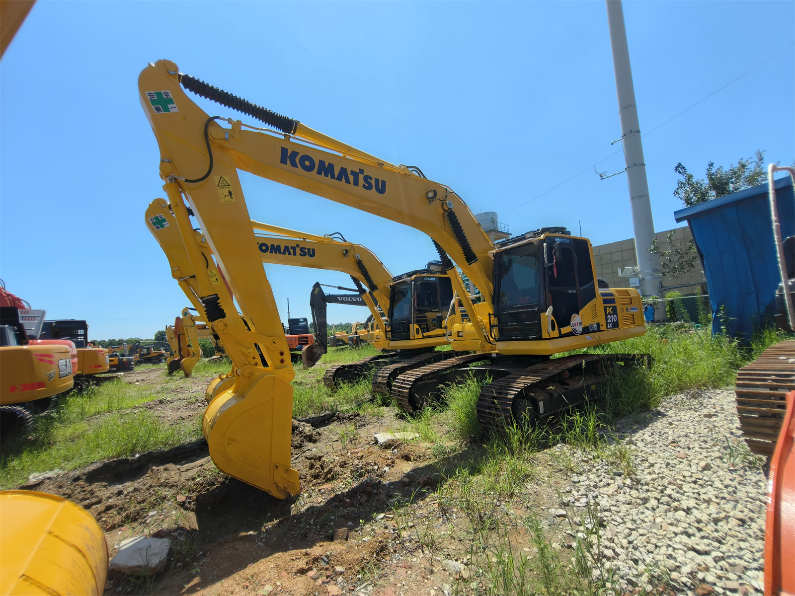 Komatsu PC210LC Used Excavator Supplier Komatsu PC210LC Used Excavator Supplier