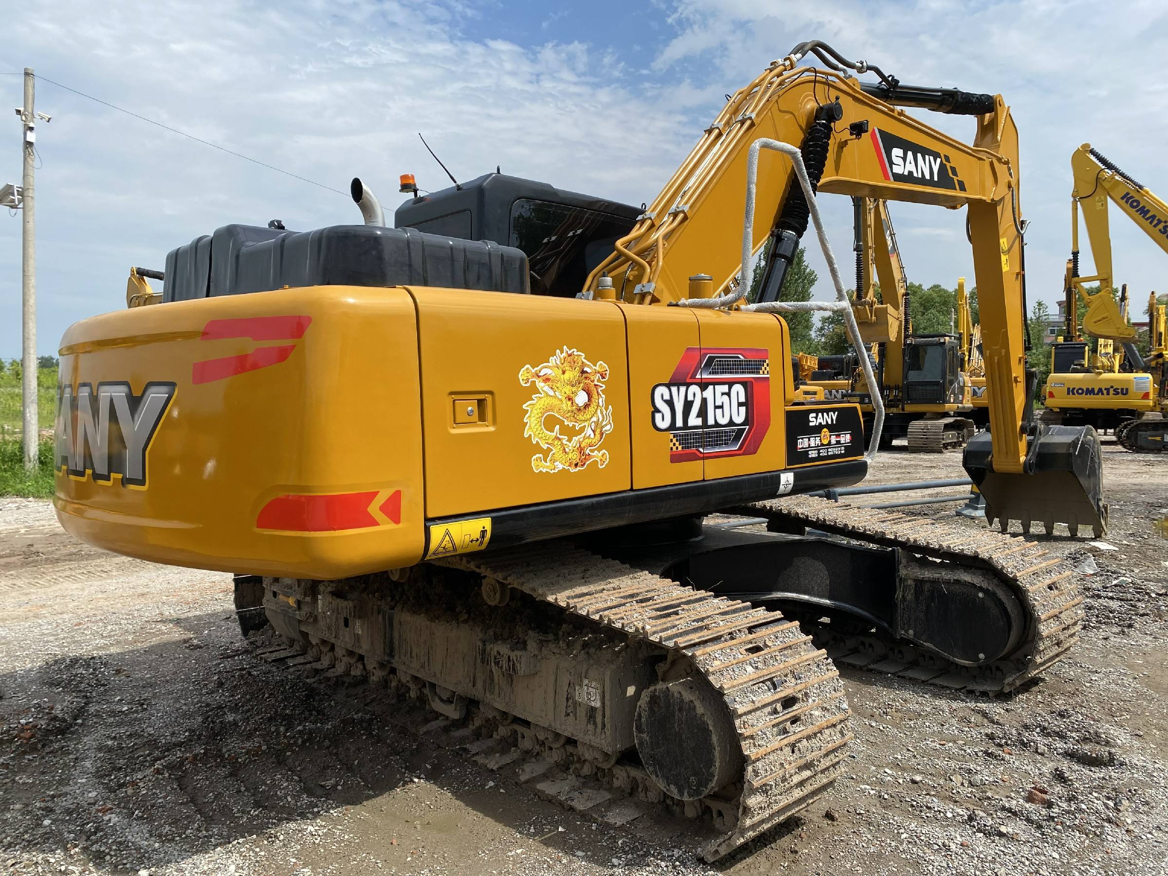 Sany SY215C Used Excavator Supplier Sany SY215C Used Excavator Supplier