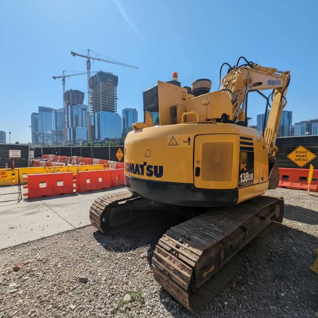 Komatsu PC138US Used Excavator Supplier Komatsu PC138US Used Excavator Supplier