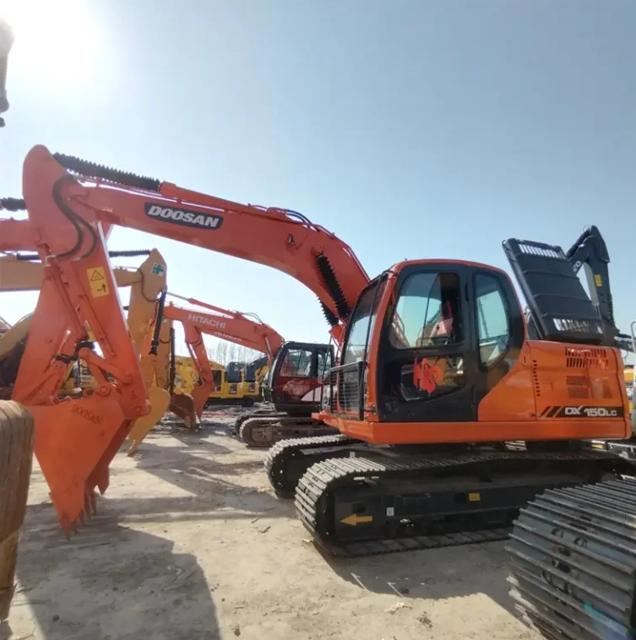 Doosan DX150LC Used Excavator Supplier Doosan DX150LC Used Excavator Supplier