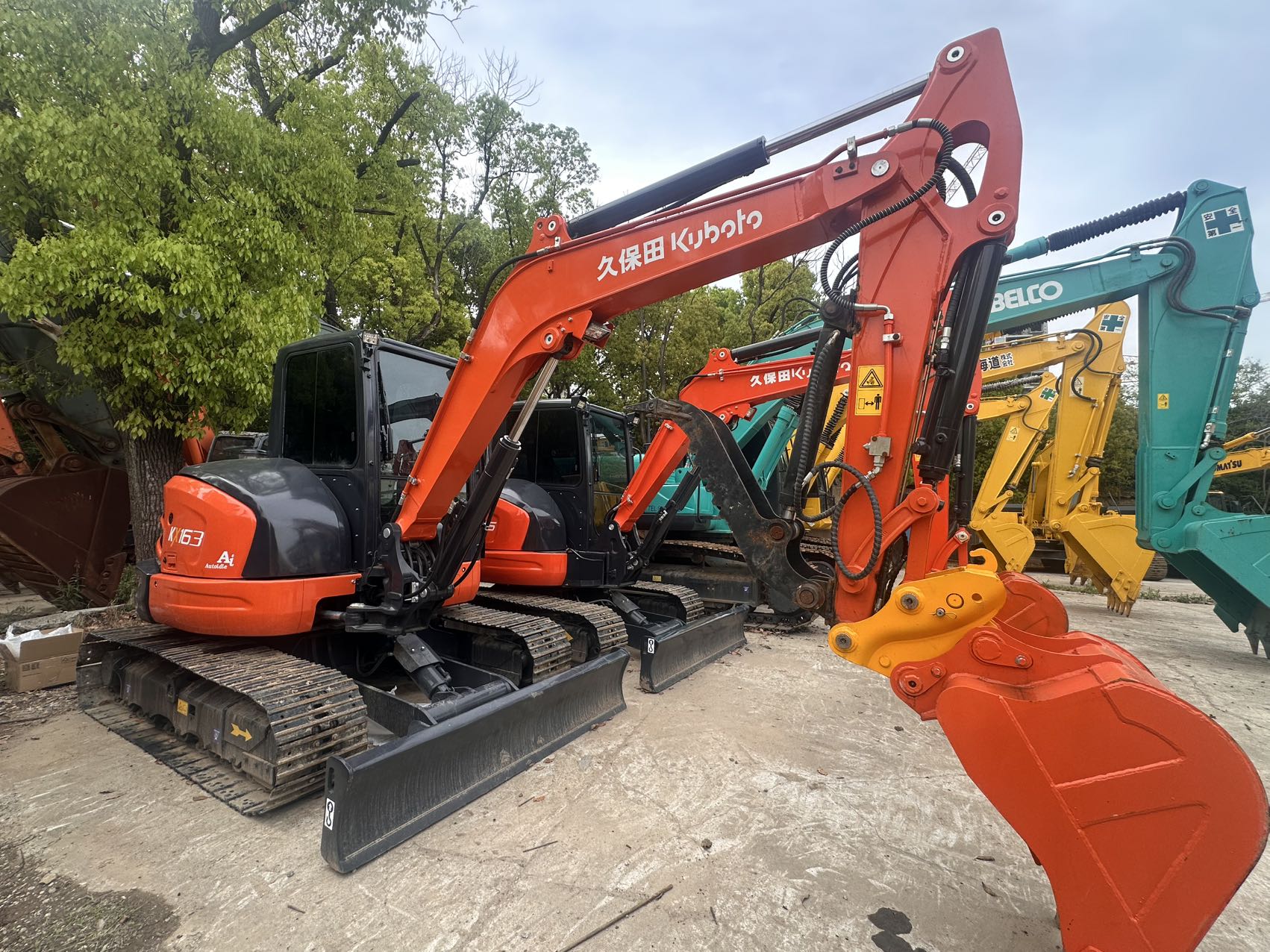 Kubota KX163 Used Excavator Supplier Kubota KX163 Used Excavator Supplier