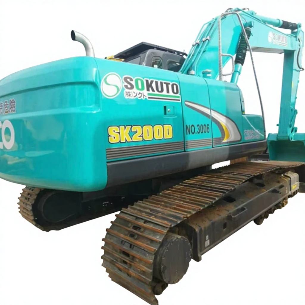 Kobelco SK200D Used Excavator Supplier Kobelco SK200D Used Excavator Supplier