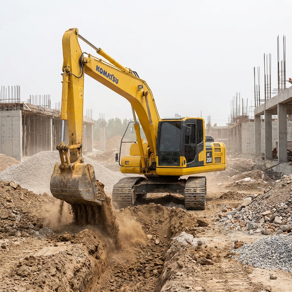 Komatsu PC200 Used Excavator Supplier Komatsu PC200 Used Excavator Supplier
