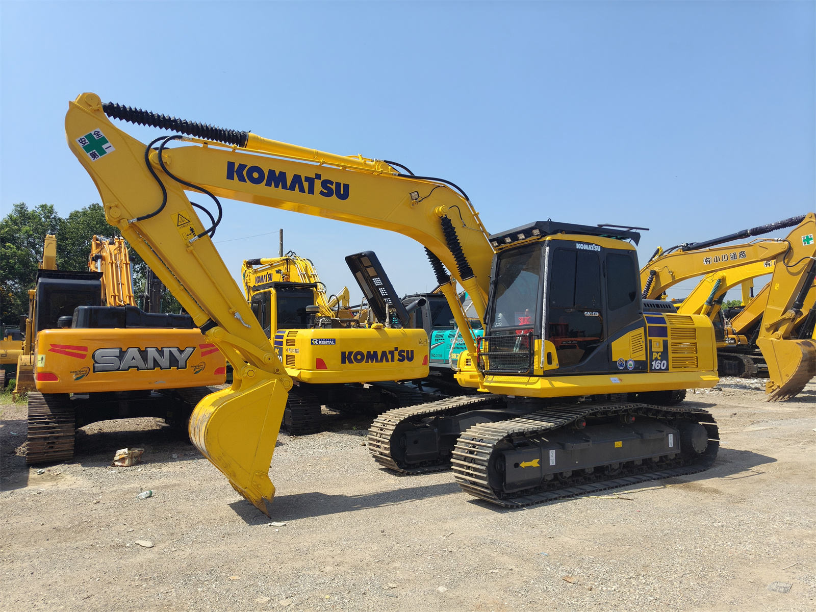 Komatsu PC160 Used Excavator Supplier Komatsu PC160 Used Excavator Supplier