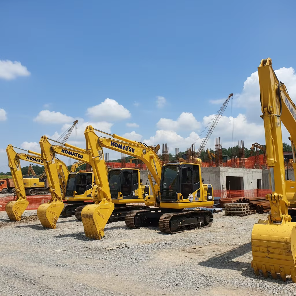 Komatsu PC110 Used Excavator Supplier Komatsu PC110 Used Excavator Supplier