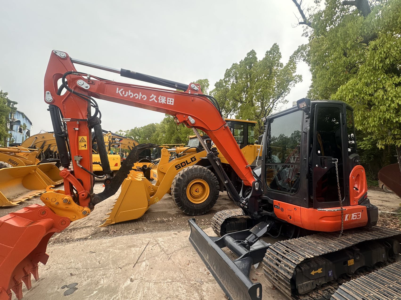 Kubota KX163 Used Excavator Supplier Kubota KX163 Used Excavator Supplier