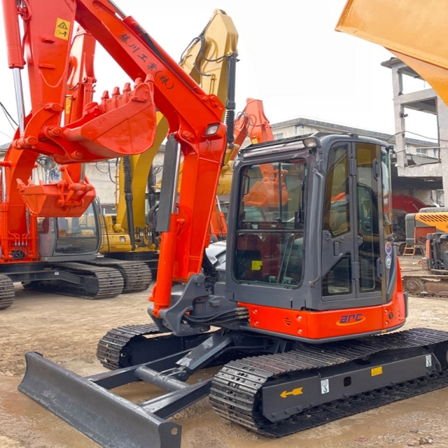Used Hitachi ZX50U 5 Ton Low Hours Hydraulic Mini Crawler Excavator For Sale