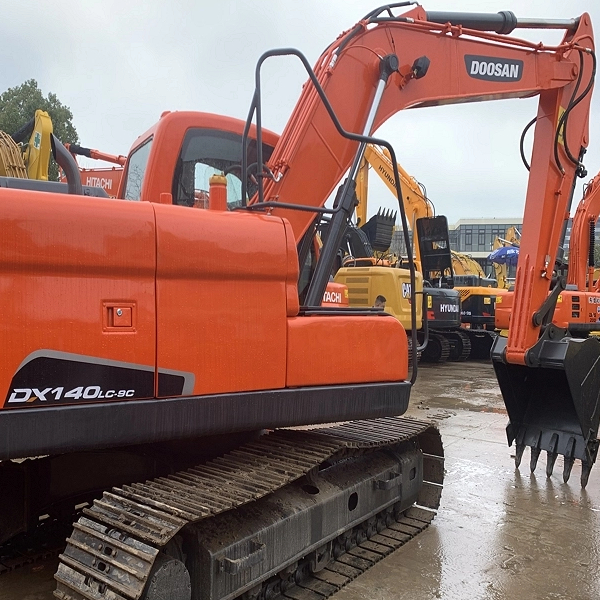 Used Doosan DX140 14 Ton Medium Crawler Excavator Korea Origin For Sale