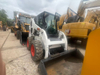 Hot Sale Second Hand Bobcat S185 Skid Steer Loader Original Engine Low Working Hours Multi-Attachment Mini Loader For Farm Garden Construction Earthmoving