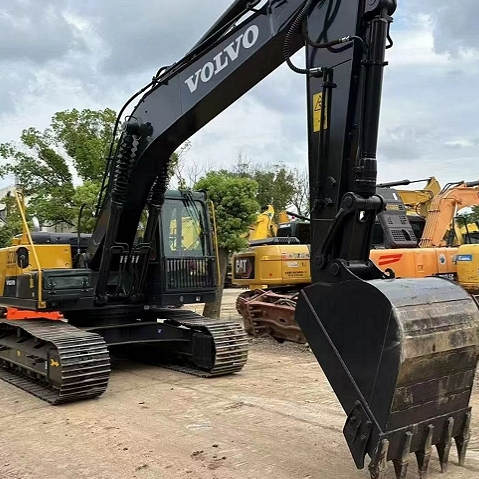 Used Volvo EC210 Low Hours High Power Hydraulic Crawler Excavator Original For Sale
