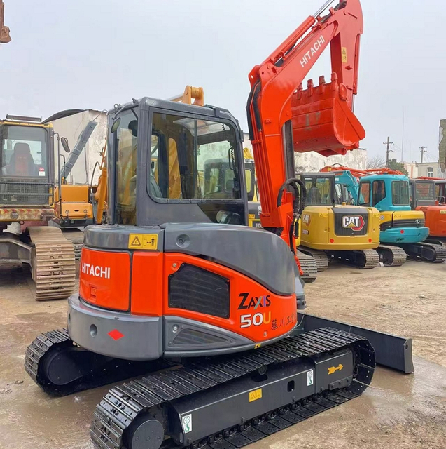 Used Hitachi ZX50U 5 Ton Crawler Excavator