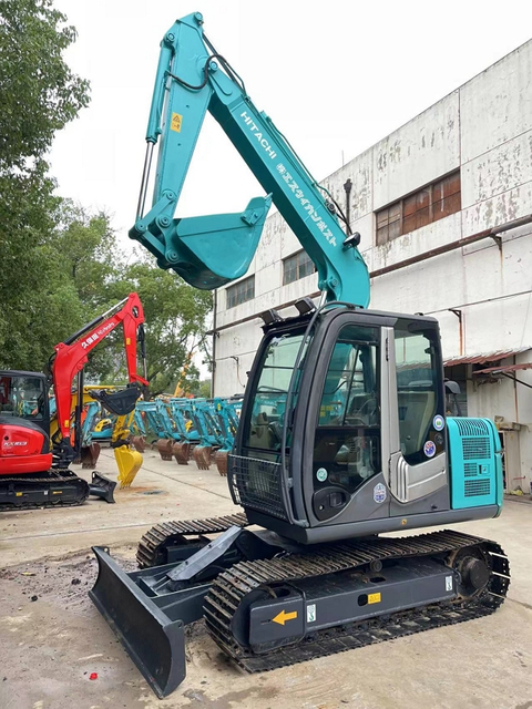 Used Hitachi ZX70-3 7 Ton Low Hours Mini Hydraulic Crawler Excavator
