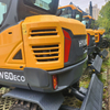 Hyundai 60 Wheeled Excavator, authorized agent supply, compact fuel-saving for municipal works.