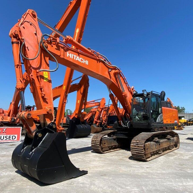Used Hitachi ZX470LCH Crawler Excavator