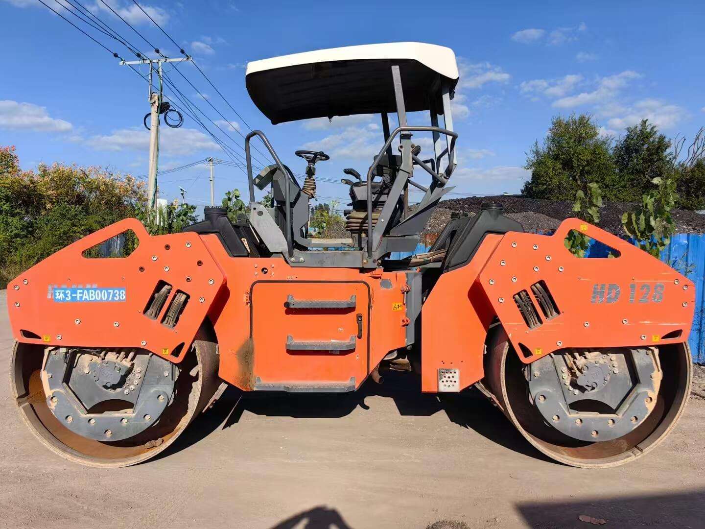 Hamm HD110 Used Road Roller Supplier