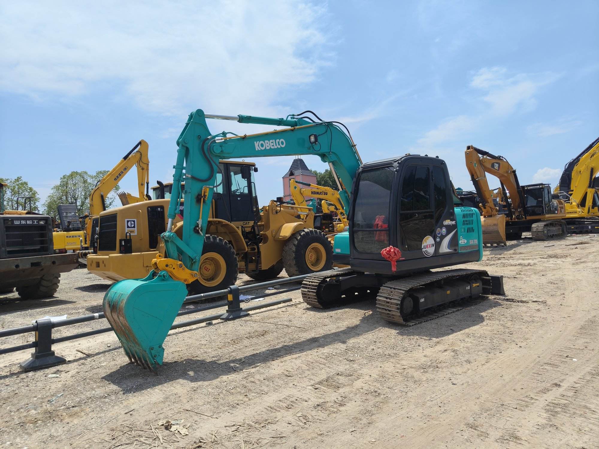 Kobelco SK75 Used Excavator Supplier
