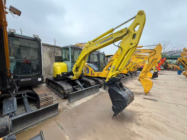 Yanmar Vio55 5.5T Mini Used Excavator Efficient And Compact Flexible Operation Cost-Effective SecondHand Excavator Manufacturer