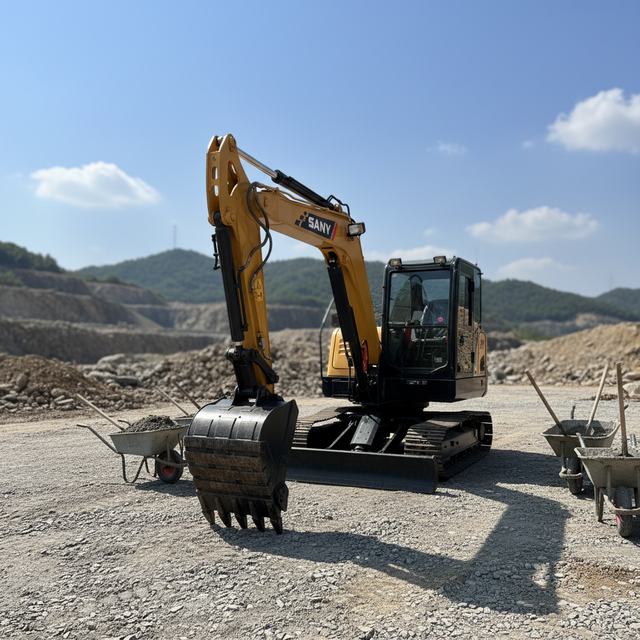 Sany SY60C Used Excavator Supplier