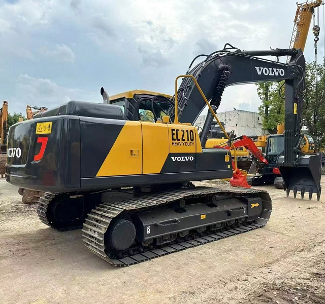 Used Volvo EC210 Hydraulic Crawler Excavator