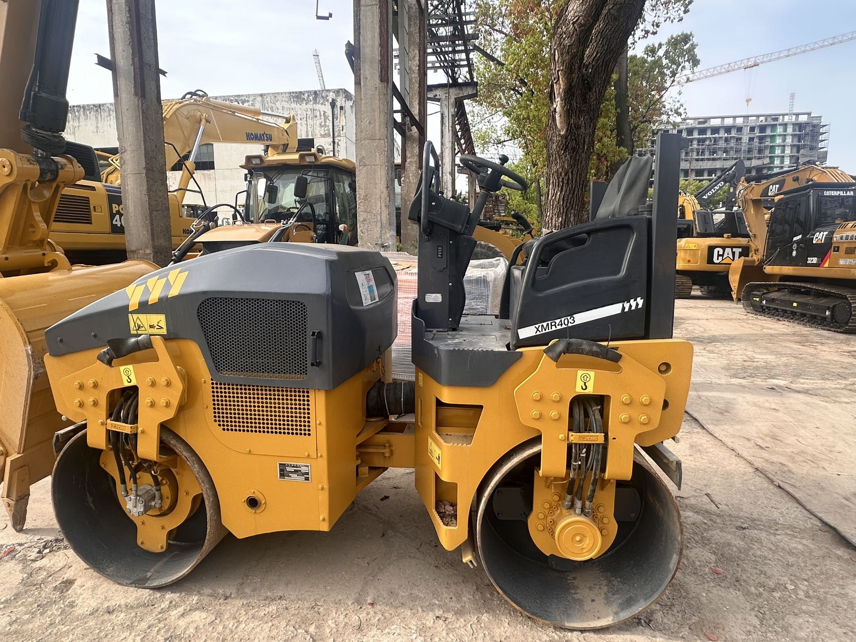 XMR403 4T Used Road Roller Supplier