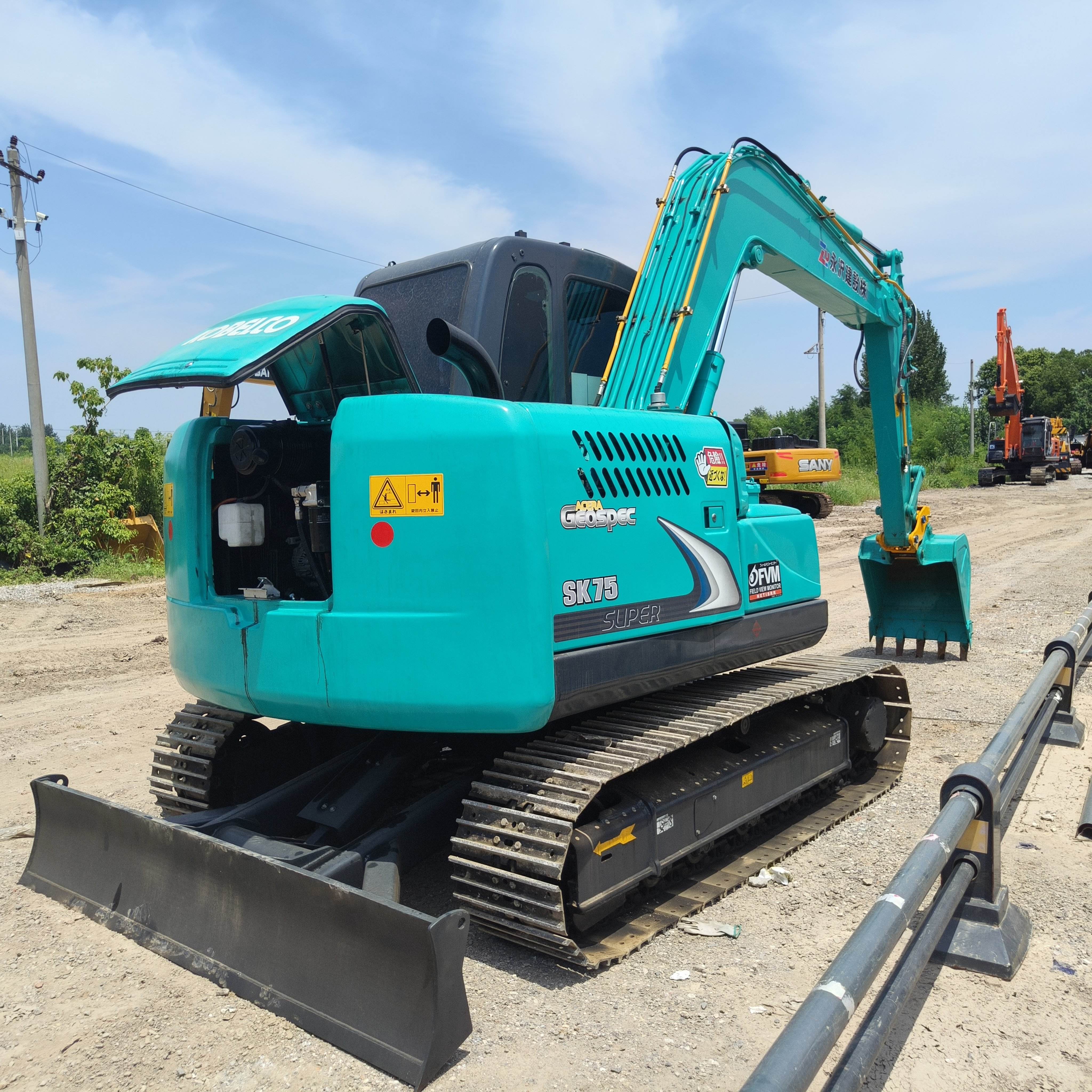 Kobelco SK75 Used Excavator Supplier