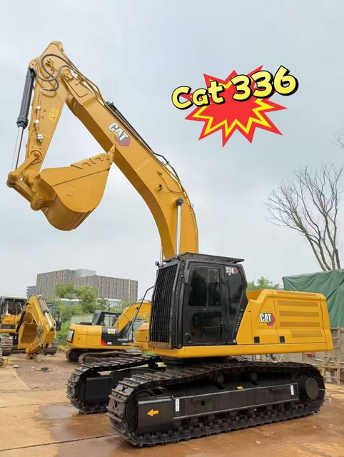Cat 336 Next Gen Excavator with Cat C7.1 TTA Engine, Ideal for Mining, Road Construction, Quarry & Port Loading
