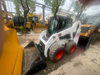 Hot Sale Second Hand Bobcat S185 Skid Steer Loader Original Engine Low Working Hours Multi-Attachment Mini Loader For Farm Garden Construction Earthmoving