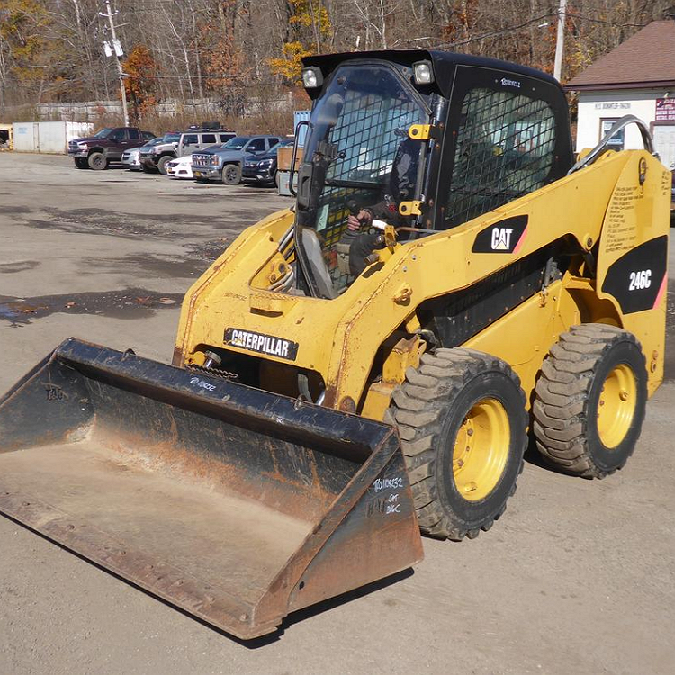 Cat 246C used skid steer loader