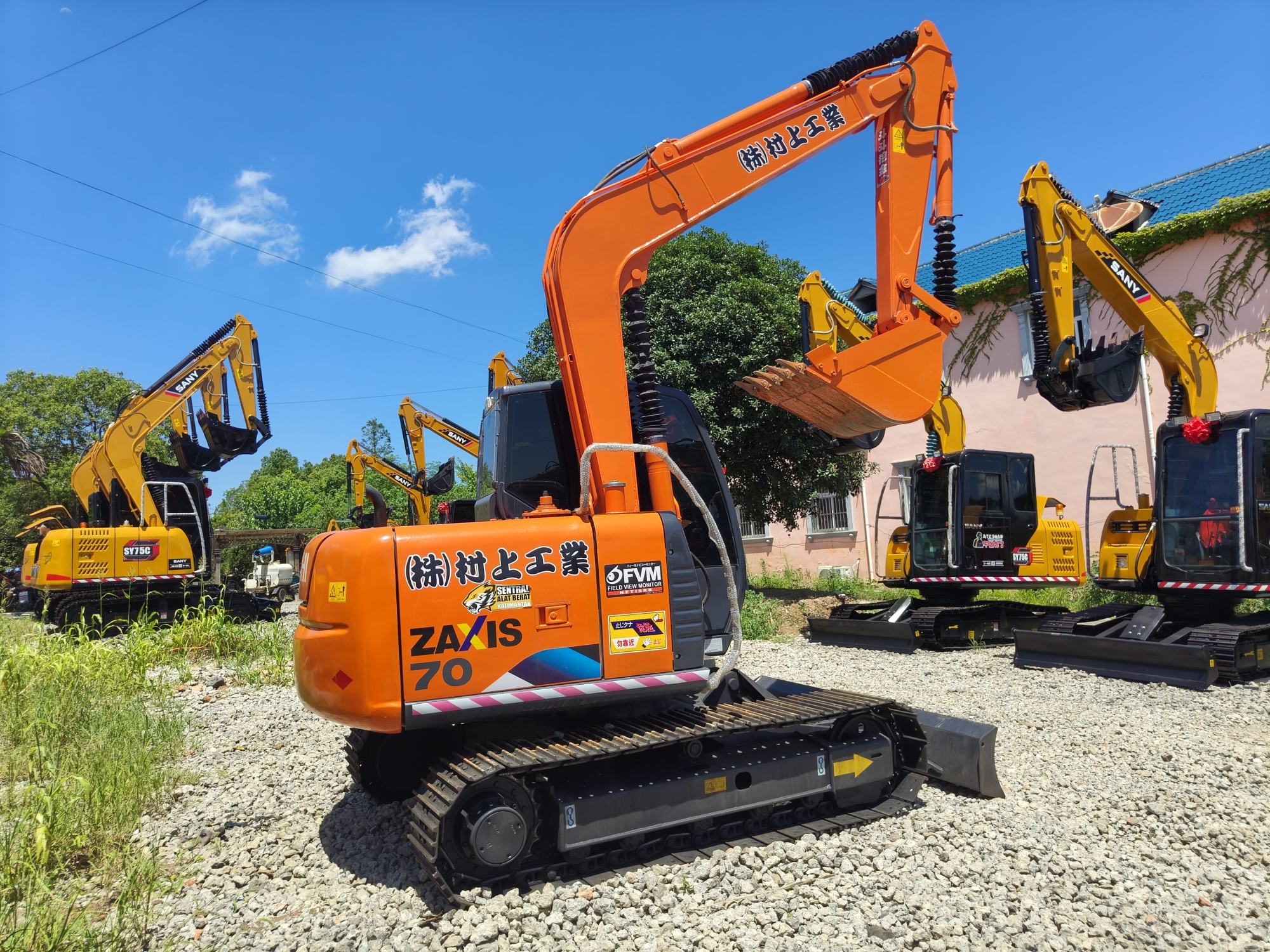 Hitachi ZAXIS 70 Used Excavator Supplier