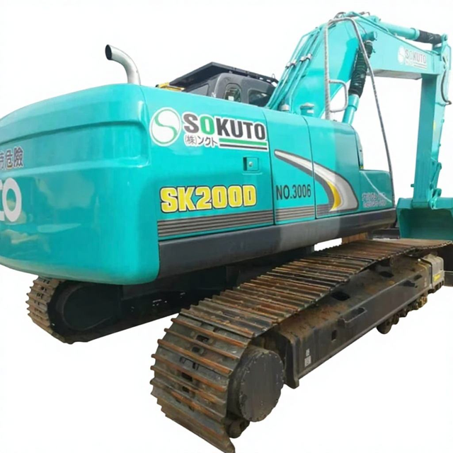 Kobelco SK200D Used Excavator Supplier