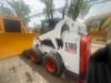 Hot Sale Second Hand Bobcat S185 Skid Steer Loader Original Engine Low Working Hours Multi-Attachment Mini Loader For Farm Garden Construction Earthmoving